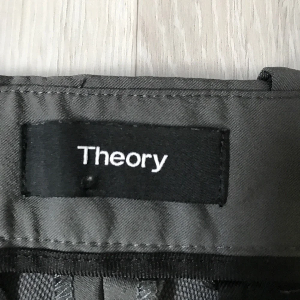 VINCE GRAY CHINO FLEECE TECH PANTS SLIM STRAIGHT LEG MENS 30